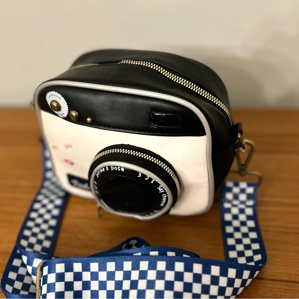 Black and White Camera Bag